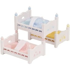 EPOCH EVERLASTING PLAY TRIPLE BABY BUNK BEDS CALICO CRITTERS**