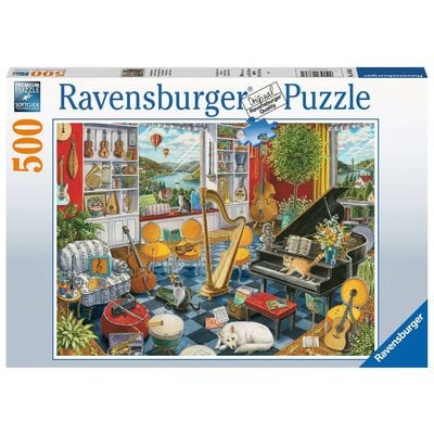 RAVENSBURGER USA THE MUSIC ROOM 500 PIECE PUZZLE