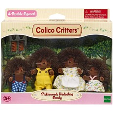 CALICO CRITTERS PICKLEWEEDS HEDGEHOG FAMILY CALICO CRITTERS