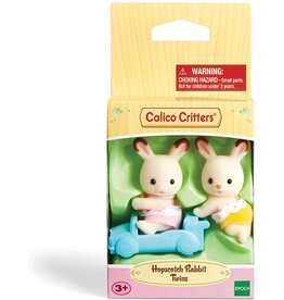 CALICO CRITTERS CHOCOLATE RABBIT TWINS CALICO CRITTERS