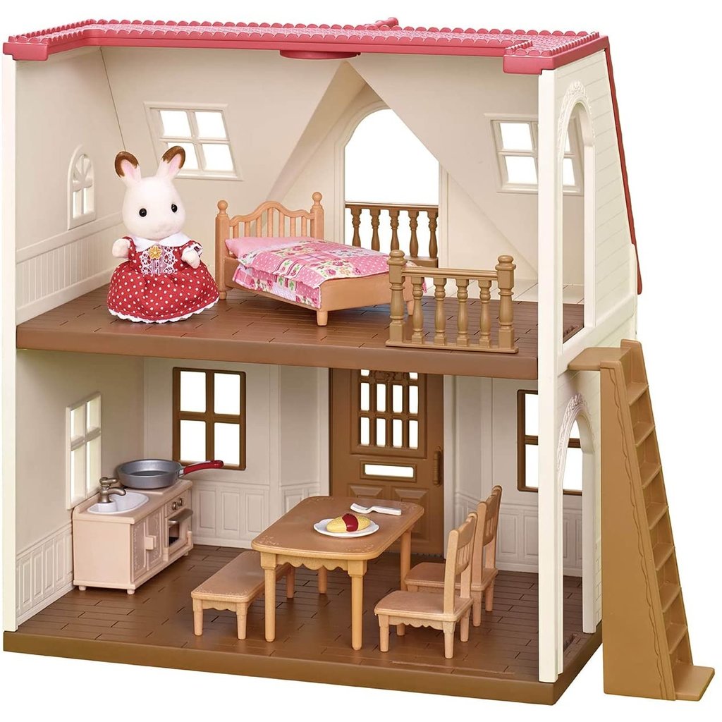 CALICO CRITTERS RED ROOF COZY COTTAGE