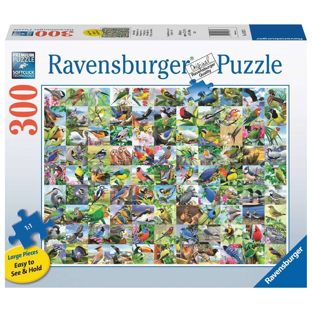 RAVENSBURGER USA 99 DELIGHTFUL BIRDS 300 PIECE PUZZLE