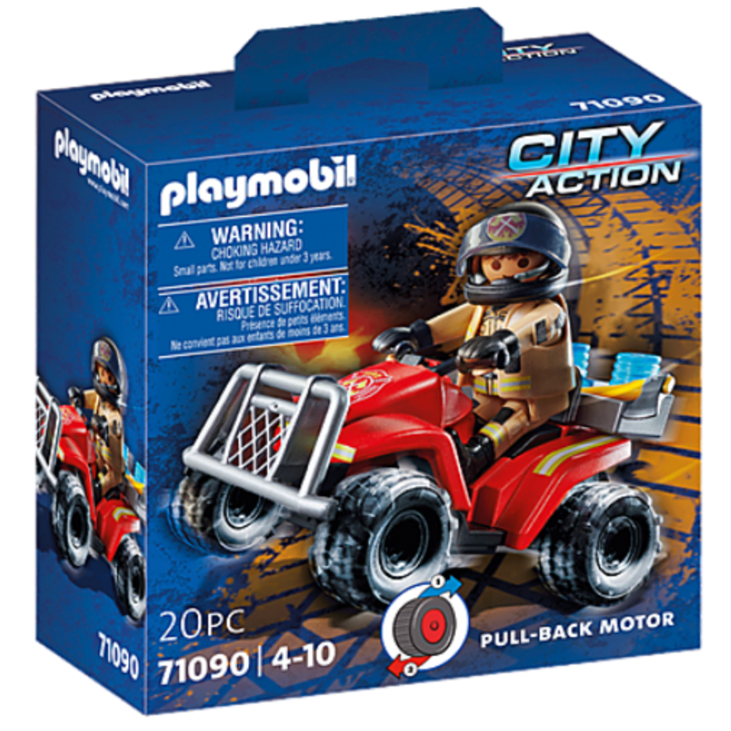 FIRE RESCUE QUAD PLAYMOBIL - THE TOY STORE