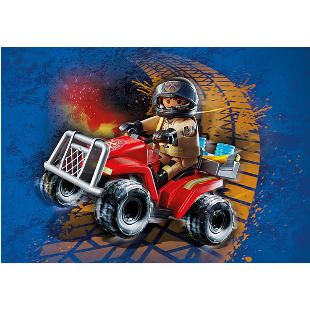 PLAYMOBIL FIRE RESCUE QUAD PLAYMOBIL