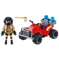 PLAYMOBIL FIRE RESCUE QUAD PLAYMOBIL