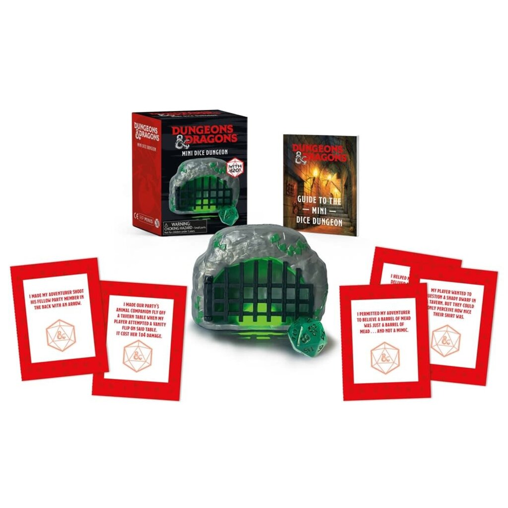 RUNNING PRESS MINIATURE DUNGEONS & DRAGONS: MINI DICE DUNGEON