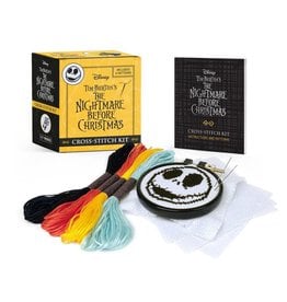 RUNNING PRESS MINIATURE DISNEY TIM BURTON'S THE NIGHTMARE BEFORE CHRISTMAS CROSS-STICH MINI KIT