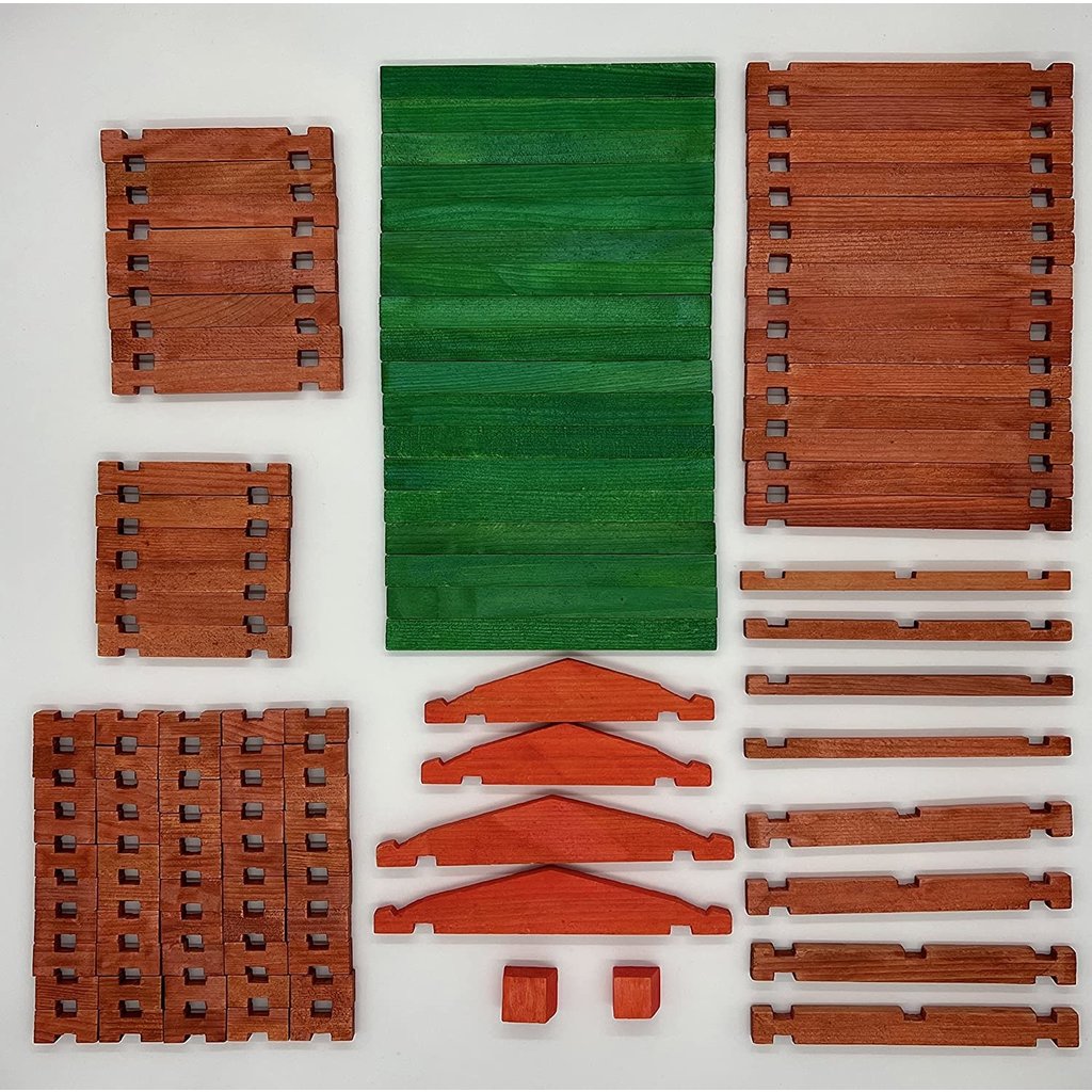 LINCOLN LOGS LINCOLN LOGS 200 PIECE
