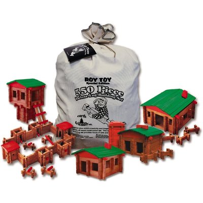 LINCOLN LOGS LINCOLN LOG 550 PIECE