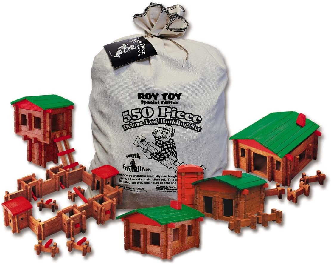 LINCOLN LOGS 550 PIECE
