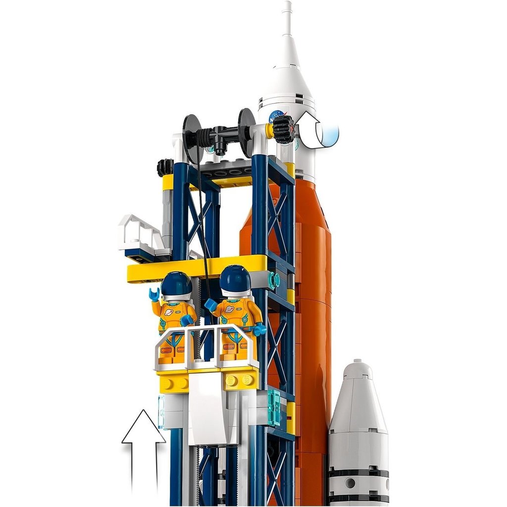 LEGO City Rocket Launch Center Building Toy Set 60351, NASA-Inspired Space  Toy with Rocket, Launch Tower, Observatory, and Mission Control, Pretend