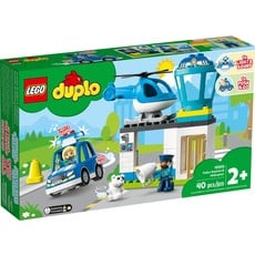 LEGO POLICE STATION & HELICOPTER