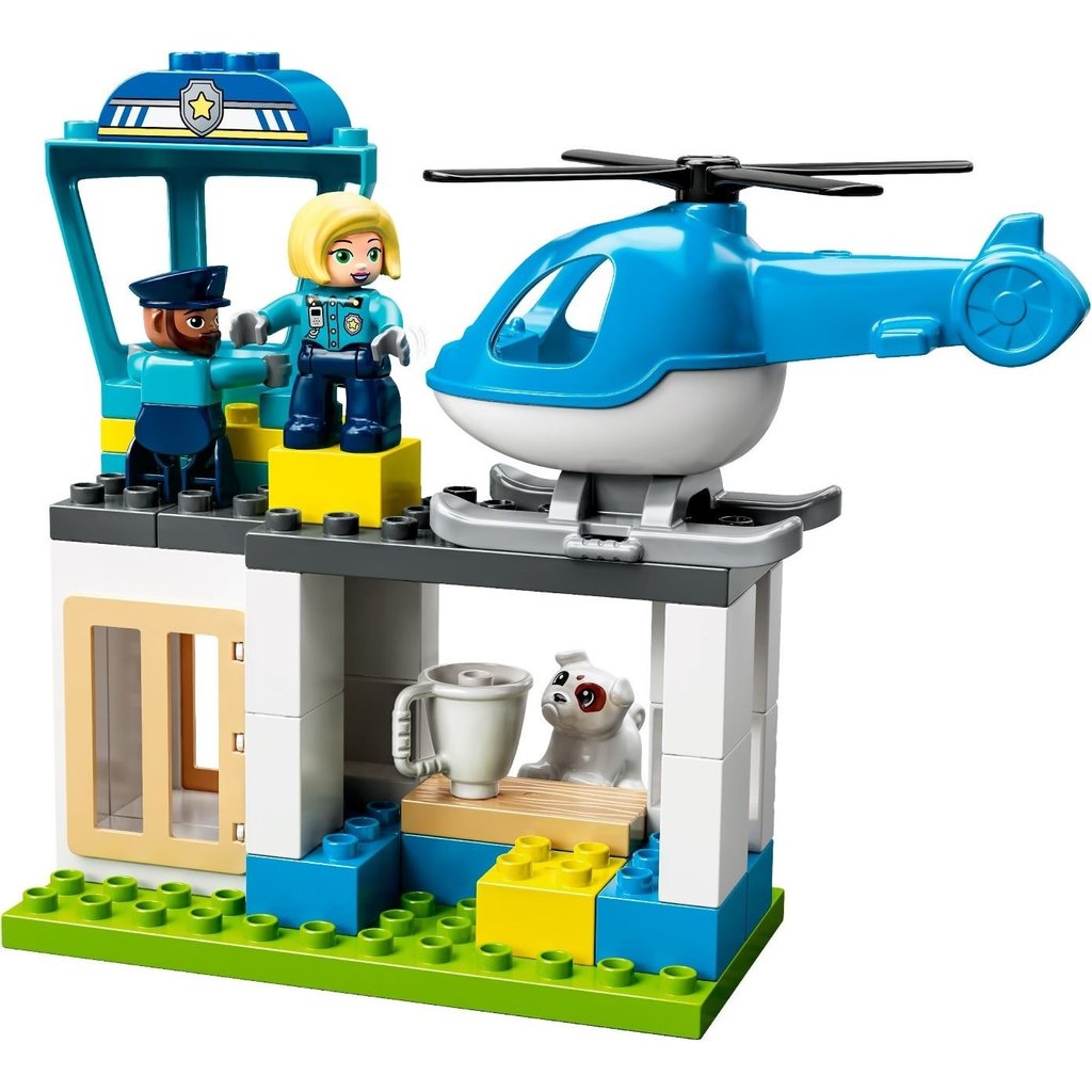 LEGO POLICE STATION & HELICOPTER