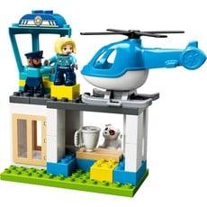 LEGO POLICE STATION & HELICOPTER