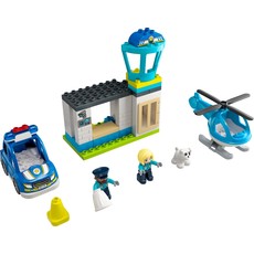 LEGO POLICE STATION & HELICOPTER