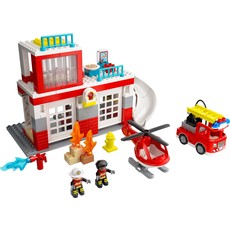 LEGO FIRE STATION & HELICOPTER