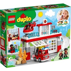 LEGO FIRE STATION & HELICOPTER