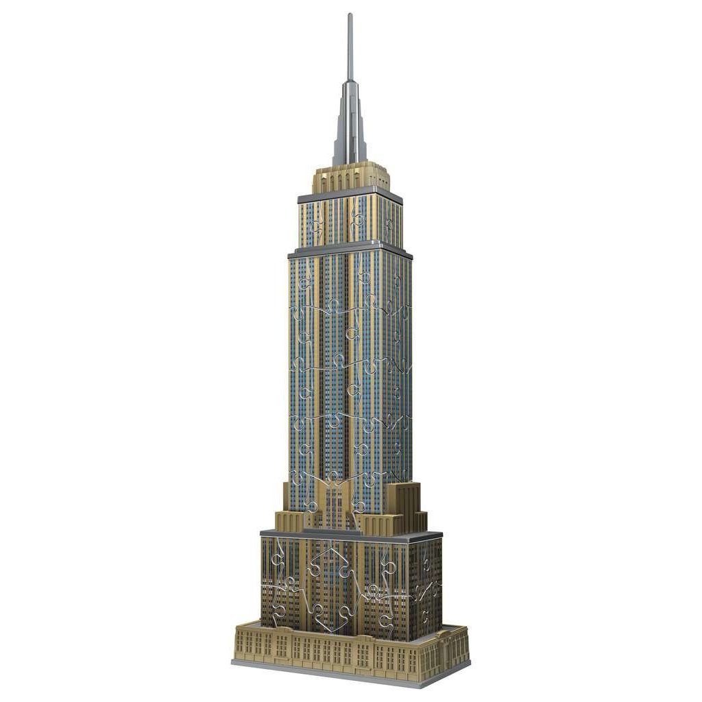 RAVENSBURGER USA MINI EMPIRE STATE BUILDING 3-D 54 PIECE PUZZLE