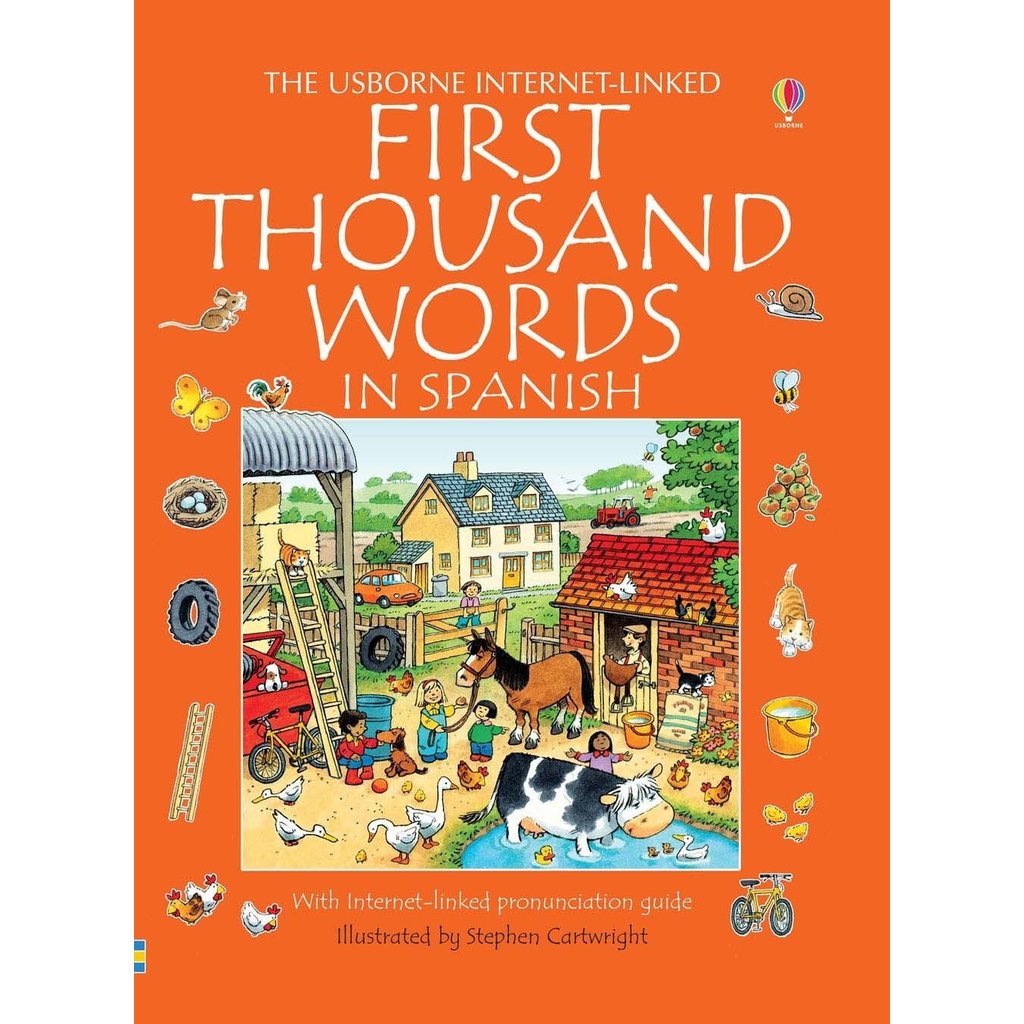 USBORNE FIRST THOUSAND WORDS IN SPANISH HB