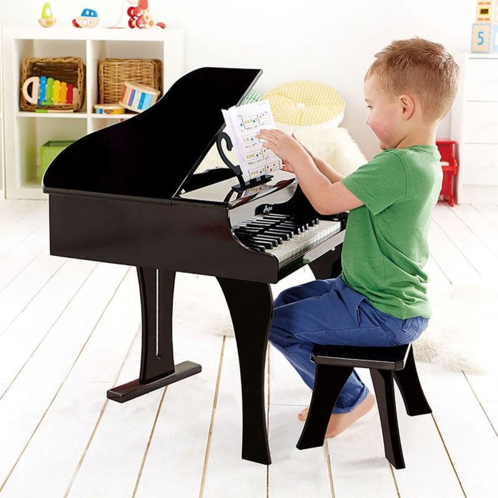 HAPPY GRAND PIANO, BLACK – Victoria's Toy Station