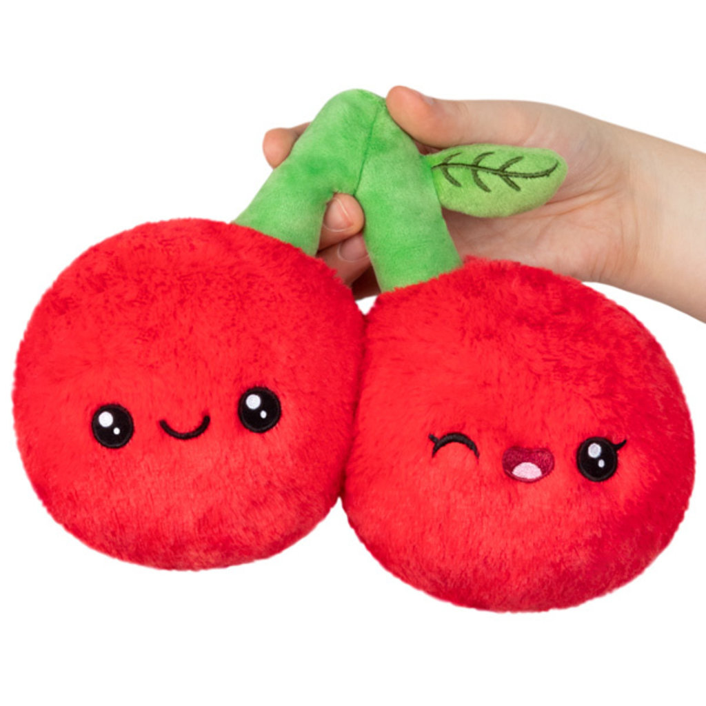SQUISHABLE SNACKERS CHERRIES SQUISHABLE*