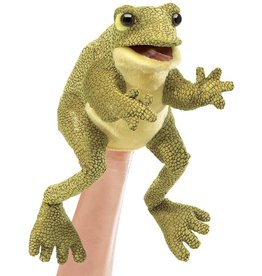 FOLKMANIS INC FUNNY FROG PUPPET