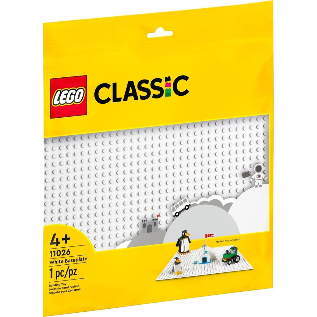 LEGO WHITE BASEPLATE NEW