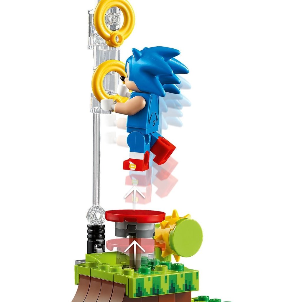 LEGO Sonic The Hedgehog Sonic's Green Hill Zone Loop Challenge Building Toy  Set, Sonic Adventure Toy with 9 Sonic and Friends Characters, Fun Gift for