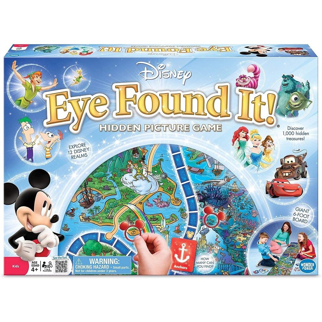 RAVENSBURGER USA DISNEY EYE FOUND IT! BOARD GAME