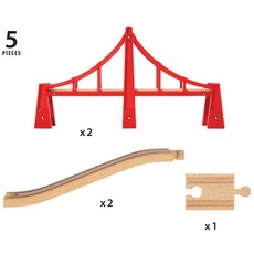 BRIO DOUBLE SUSPENSION BRIDGE