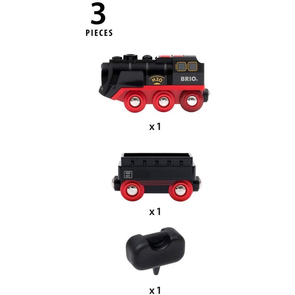 BRIO BATTERY OPERATED STEAMING TRAIN