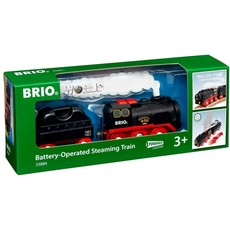 BRIO BATTERY OPERATED STEAMING TRAIN