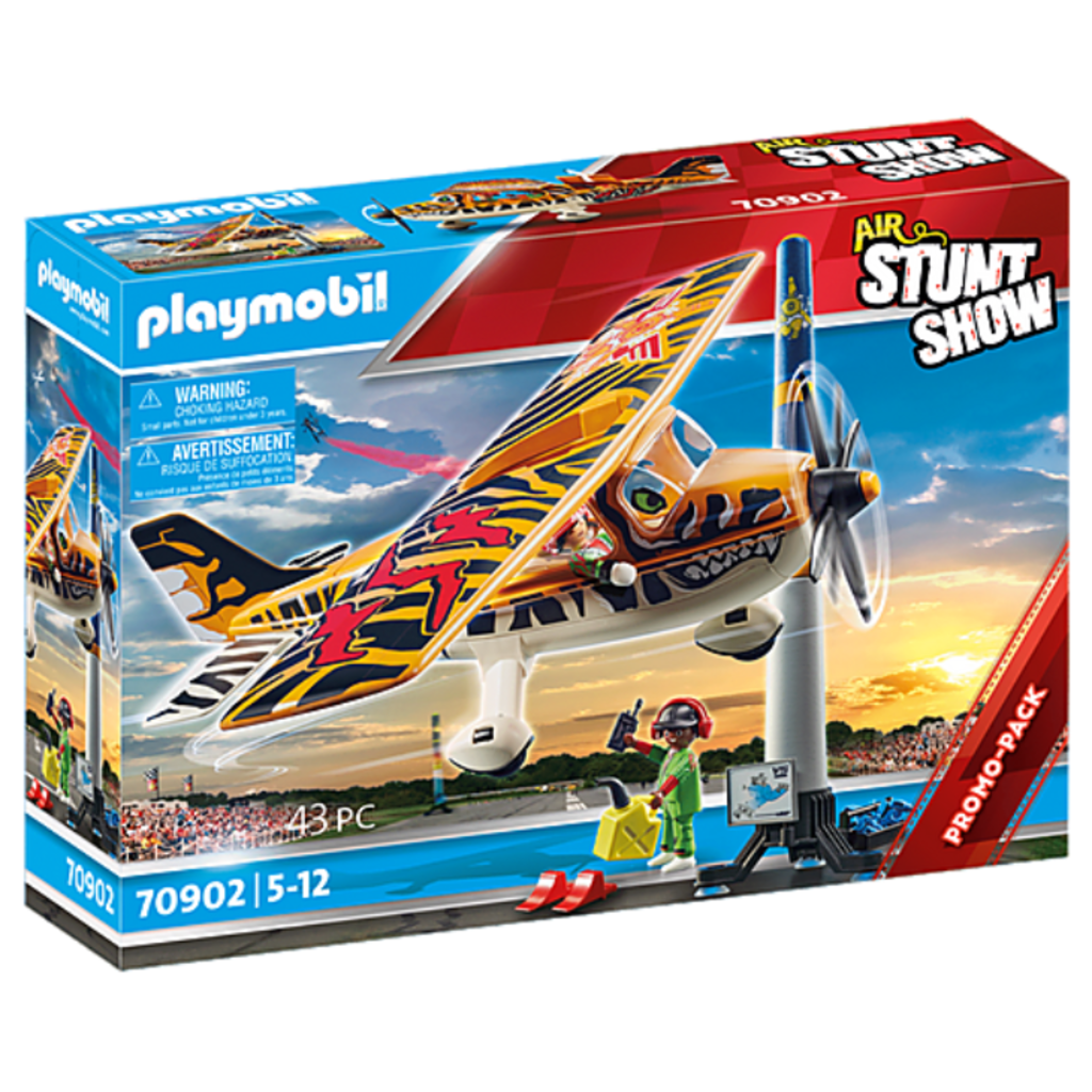 PLAYMOBIL AIR STUNT SHOW TIGER PROPELLER PLANE