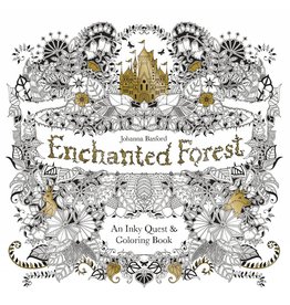 CHRONICLE PUBLISHING ENCHANTED FOREST COLORING BOOK PB BASFORD