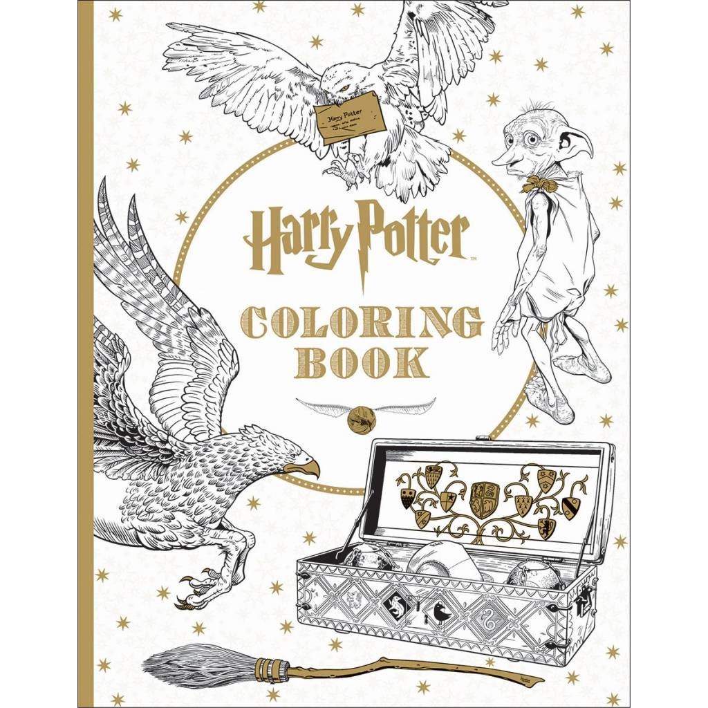 Harry Potter Coloring Book by Scholastic The Quibbler - Family Toy Report 