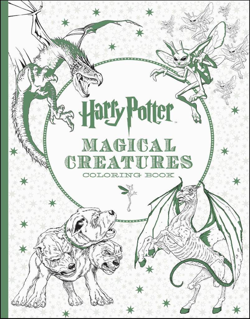 Download HARRY POTTER MAGICAL CREATURES COLORING BOOK - THE TOY STORE