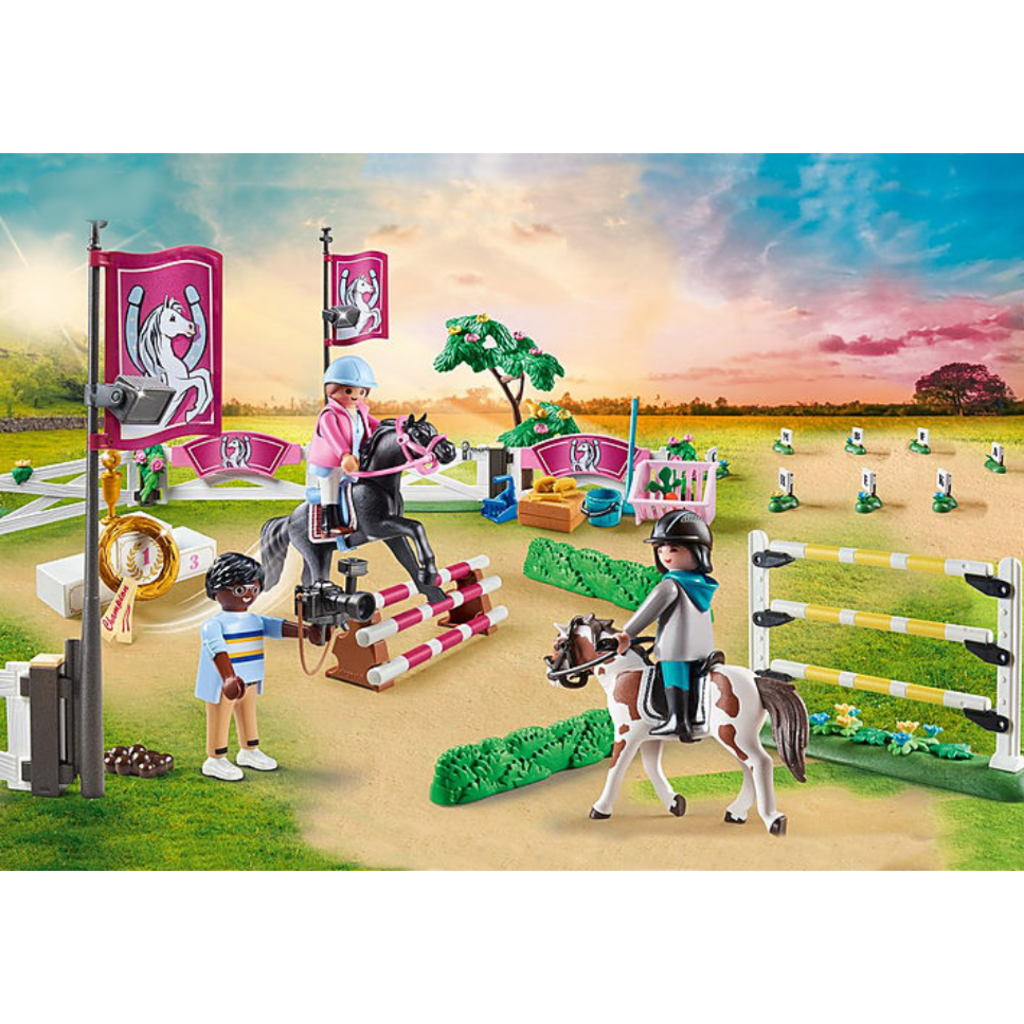 PLAYMOBIL HORSE RIDING TOURNAMENT**