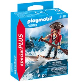 PLAYMOBIL PIRATE WITH RAFT