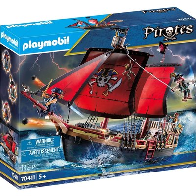 PLAYMOBIL SKULL PIRATE SHIP*