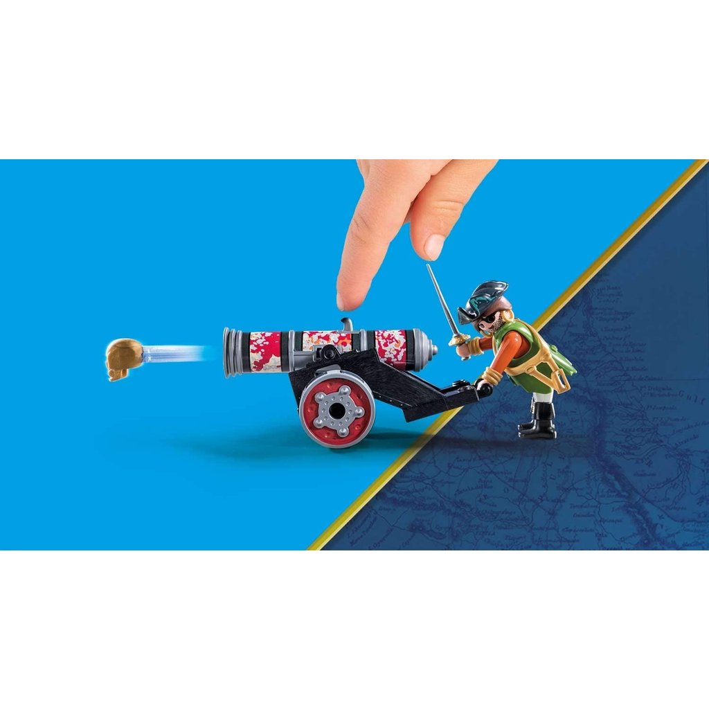 PLAYMOBIL PIRATE WITH CANNON