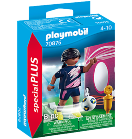 PLAYMOBIL SOCCER PLAYER WITH GOAL