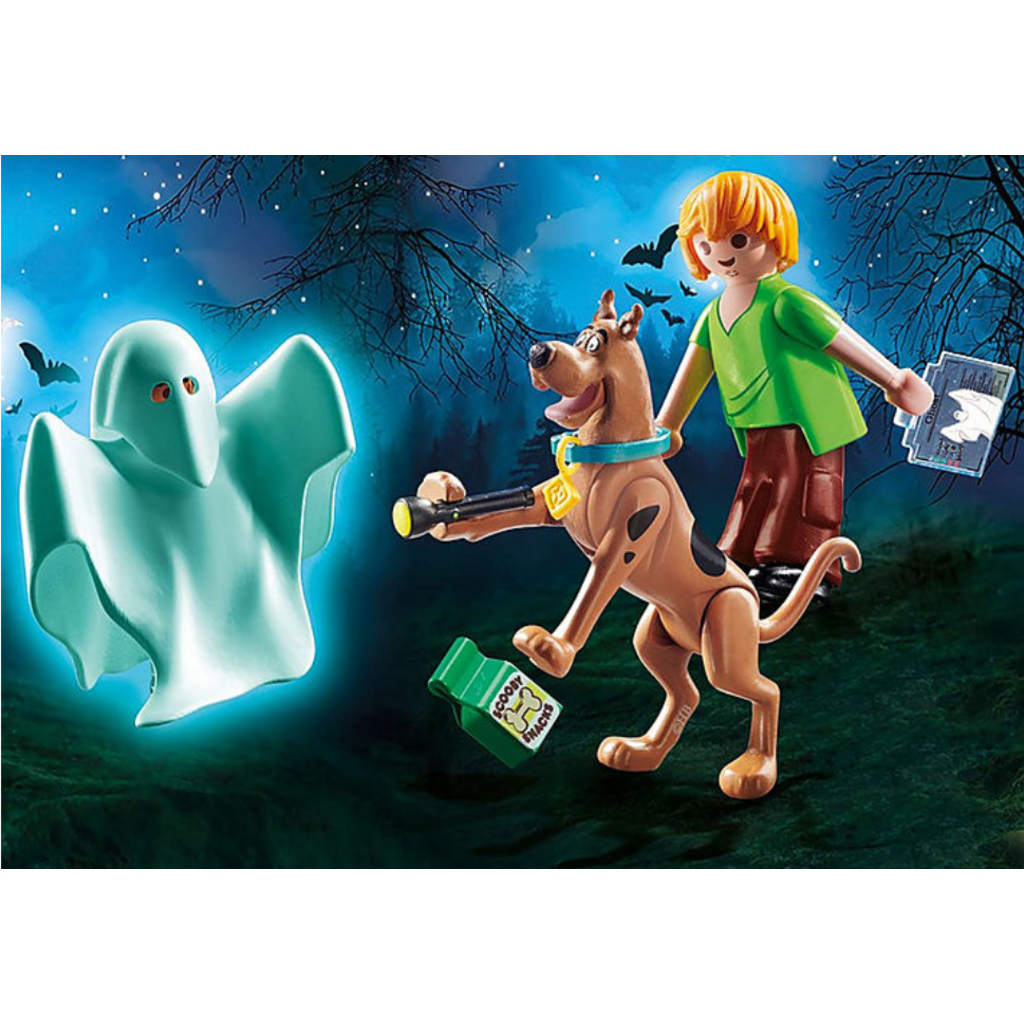 PLAYMOBIL SCOOBY-DOO SCOOBY AND SHAGGY WITH GHOST