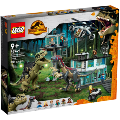 LEGO GIGANOTOSAURUS & THERIZINOSAURUS ATTACK