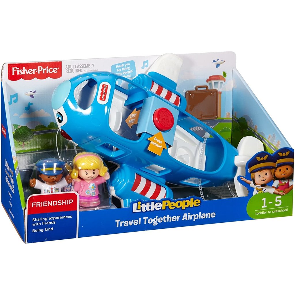 LITTLE PEOPLE LITTLE PEOPLE  TRAVEL TOGETHER AIRPLANE