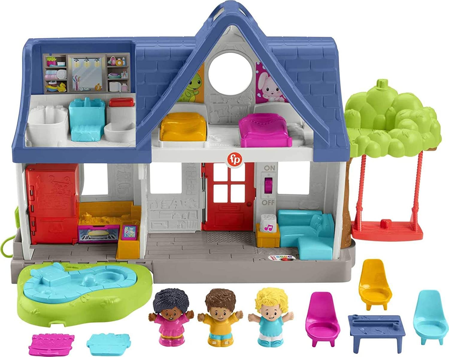 LITTLE PEOPLE FRIENDS TOGETHER PLAY HOUSE