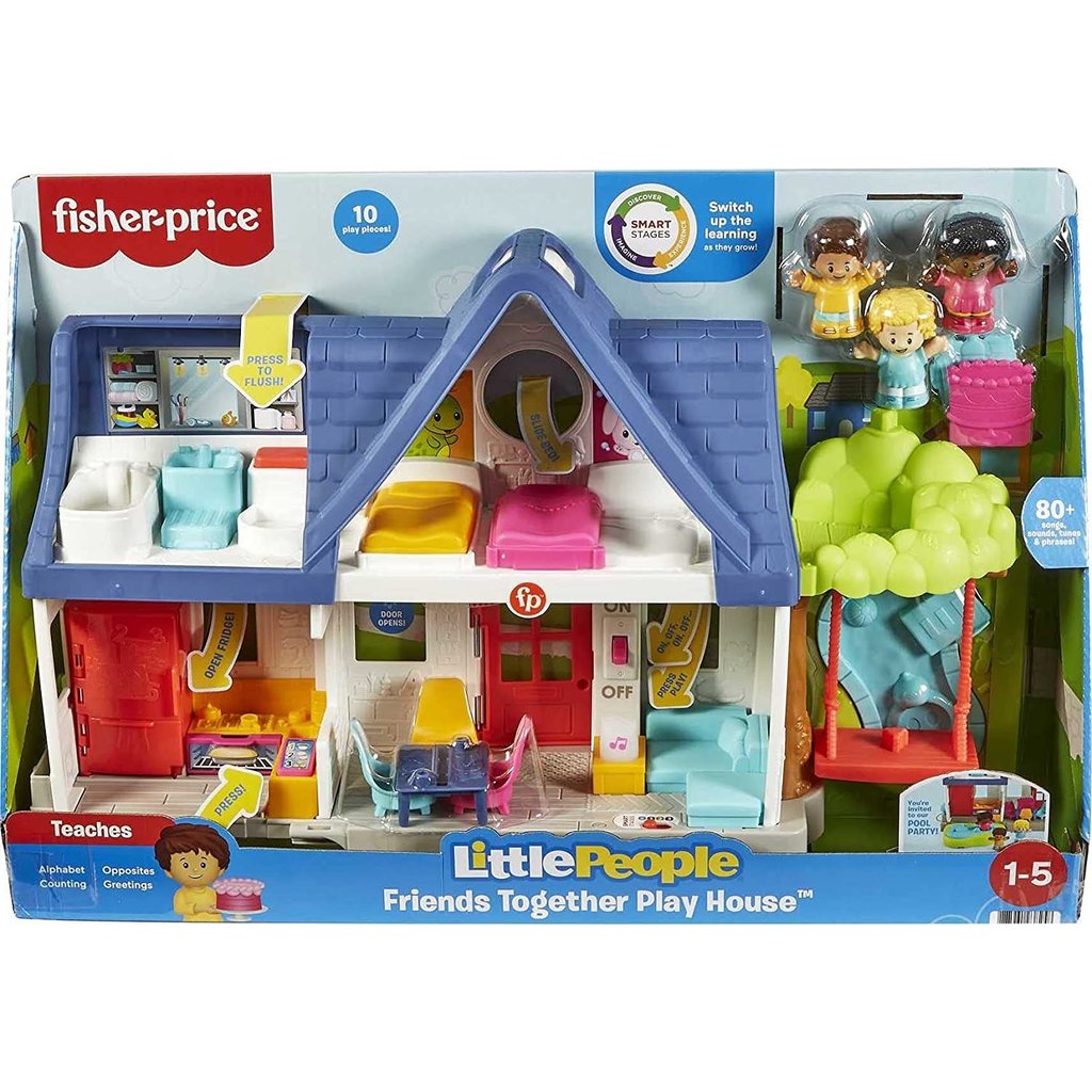 LITTLE PEOPLE LITTLE PEOPLE FRIENDS TOGETHER PLAY HOUSE
