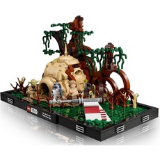 LEGO DAGOBAH JEDI TRAINING DIORAMA*