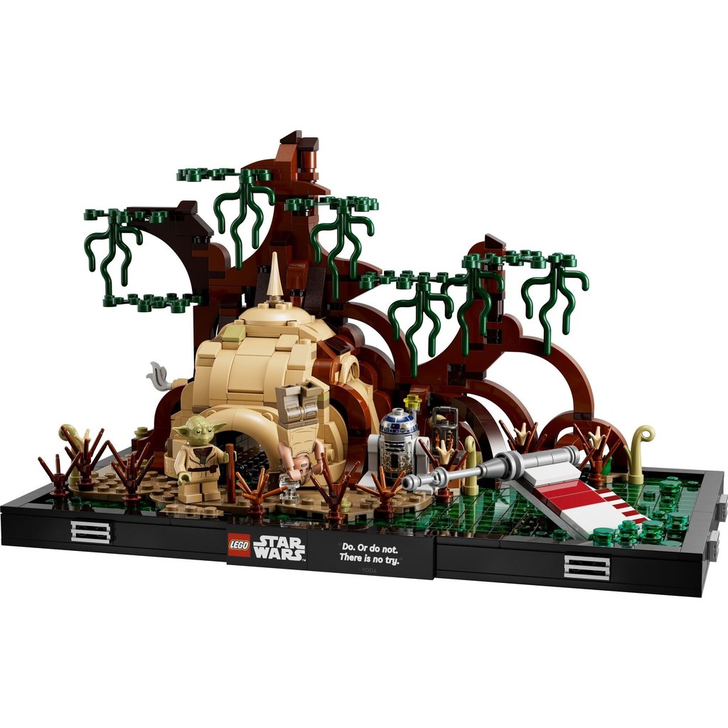 LEGO DAGOBAH JEDI TRAINING DIORAMA*