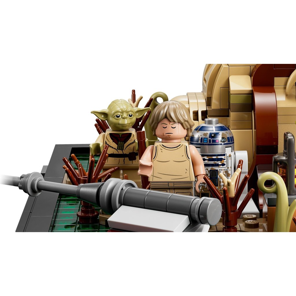 LEGO DAGOBAH JEDI TRAINING DIORAMA*