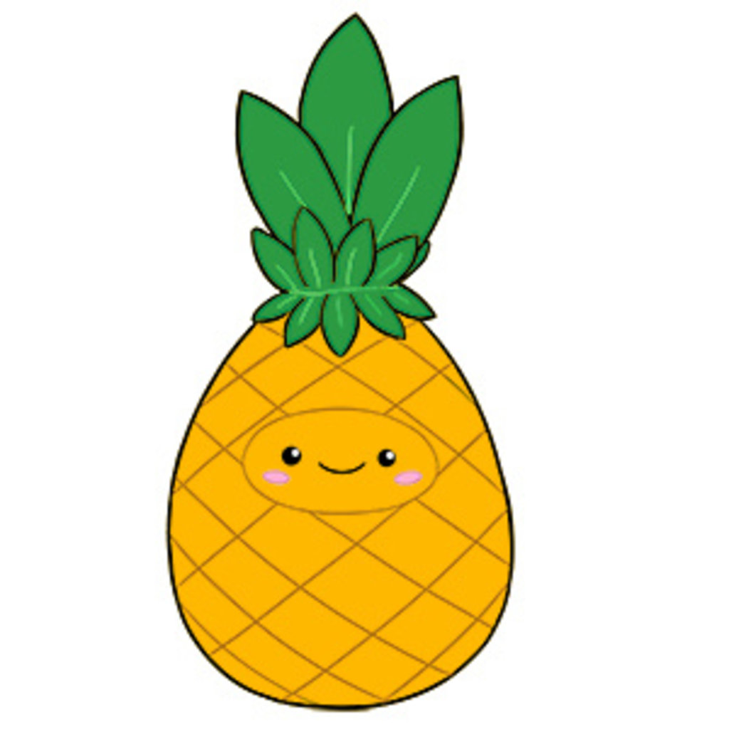 PINEAPPLE SQUISHABLE - THE TOY STORE